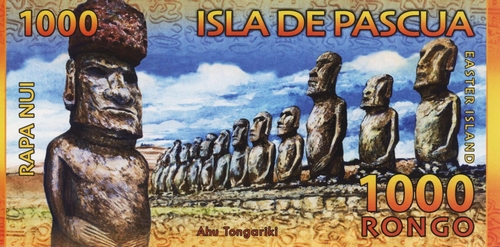 CHILI Isla de Pascua 1 000 Rongo 2011